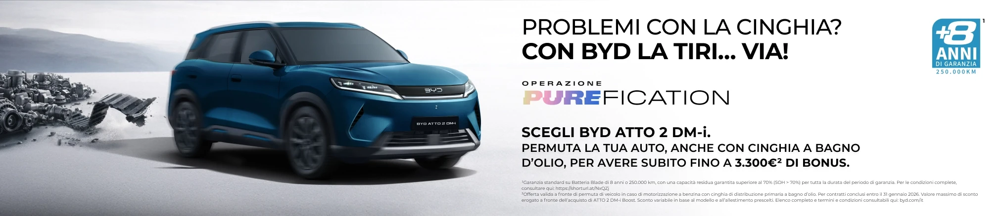 Offerte Operazione PUREFICATION ag亚洲集团 Atto 2 DM-i: Fino a 3.300€ di bonus*